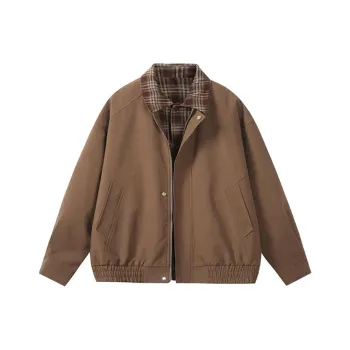 HKRXEC Leather Jackets Men