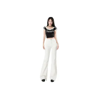 MPOX Jeans Women's White