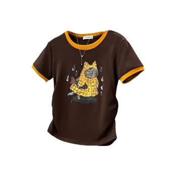GOSO T Shirts Women's Coffee