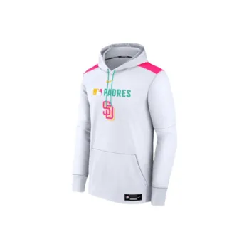 Nike San Diego Padres Authentic Collection City Connect Men's Nike Therma Mlb Pullover Hoodie