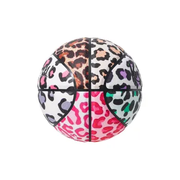 Kuangmi PU Basketball Pink Brown Size 7 Ball Street Unisex