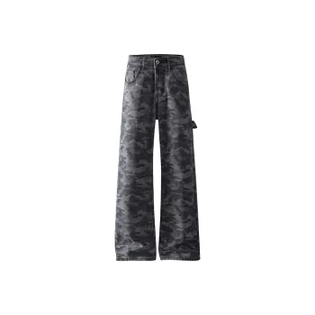 CASAMIA Casual Pants Unisex Camouflage