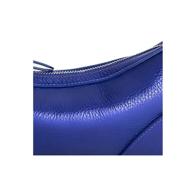 By Far Amira Cow Leather Handbag, Shoulder Bag Mini Women's Purple-4