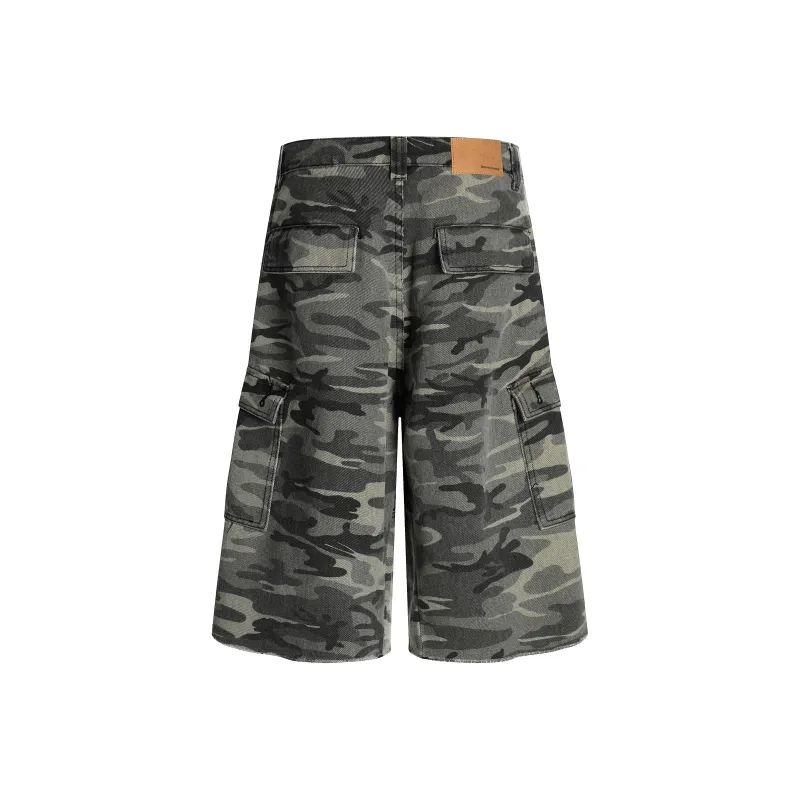 STRUCKCOOL Cargo Shorts Unisex Camouflage-2