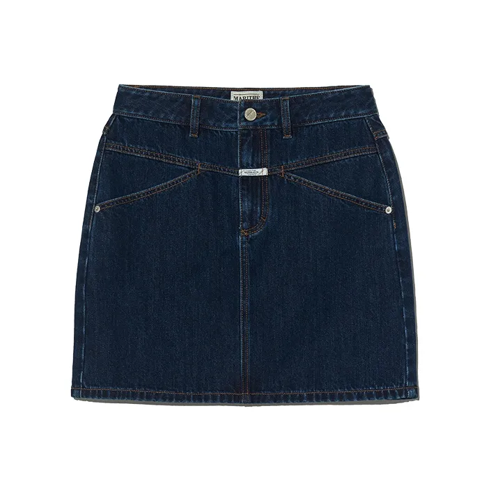 MARITHE FRANCOIS GIRBAUD Denim Short Skirts Women's-8