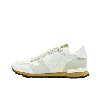 Valentino Low Top Casual Shoes Men's White