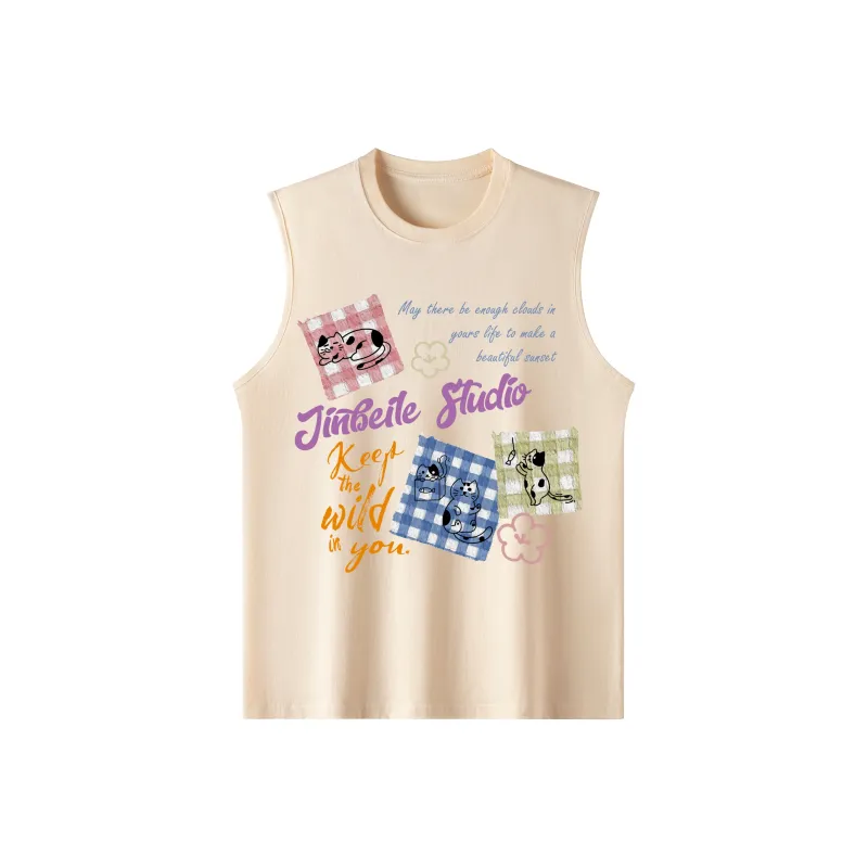 JINBEILE Tank Tops Unisex-10