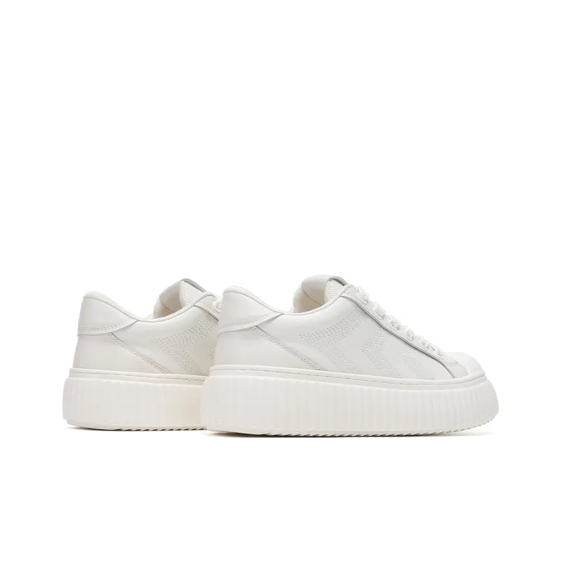 Kemaron Wear resistant And Lightweight Low Top Casual Shoes Men's White-3