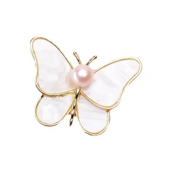 Andaozi Pearl Brooches Women's