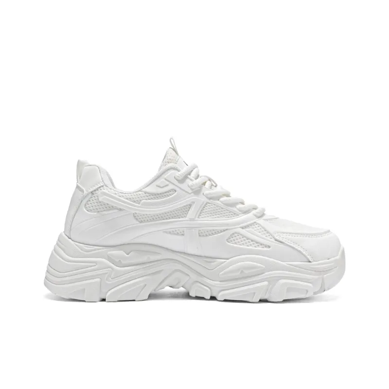 RENBEN Breathable, Lightweight Coverage Low Top Chunky Sneakers Men's-1