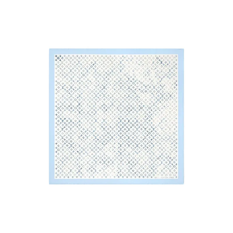 LOUIS VUITTON Shawls Women's Blue-0