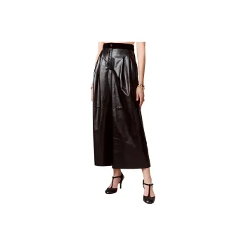 CHANEL Casual Pants Women's Black