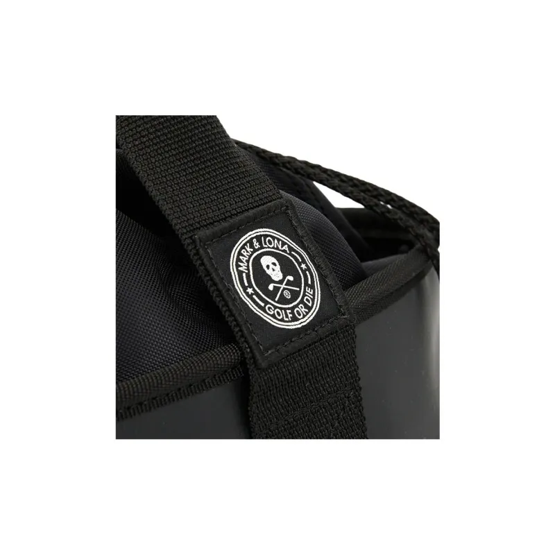 MARK & LONA Waterproof Fabric Bucket Bag, Shoulder Bag, Crossbody Bag, Handbag Unisex Black-6