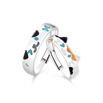 VIVIWELL Copper Alloy Rings Unisex