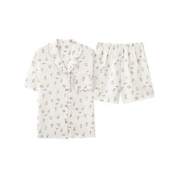 Pretty Lady Pajama Set Women's Ecru