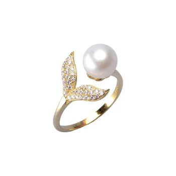 Andaozi Pearl Rings Women's