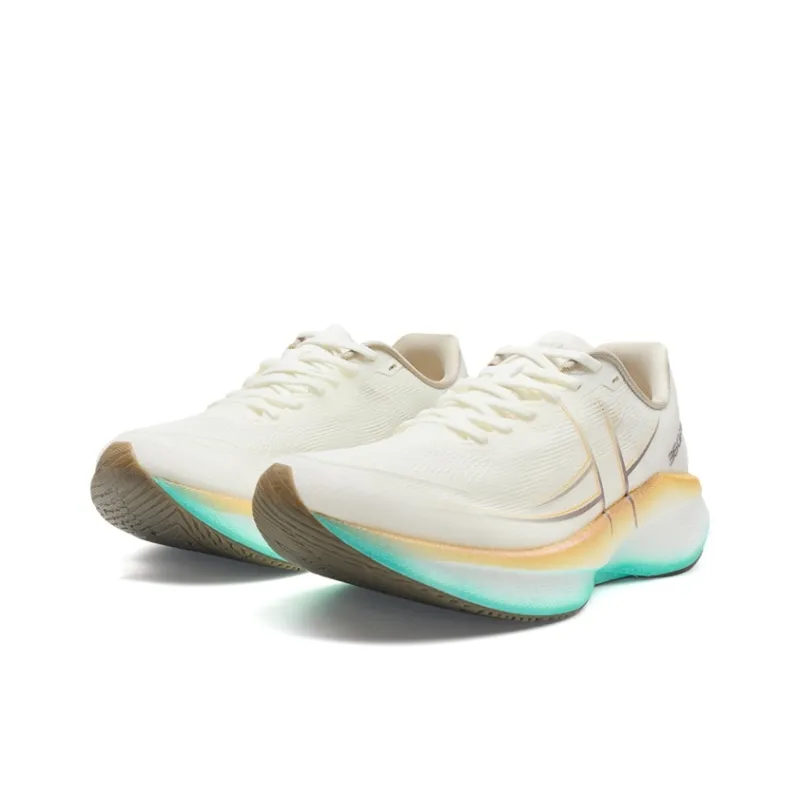 XTEP 360X 2.0 Running Shoes Men Low Top Sail White Monk Fruit Brown-2