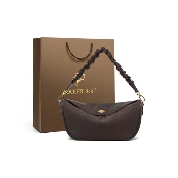 ZOOLER Cow Leather Shoulder Bag Women's Pitch Black