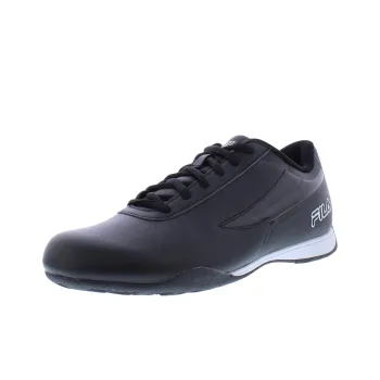 FILA Cushioning, Wear Resistant Low Top Casual Shoes Men's Black