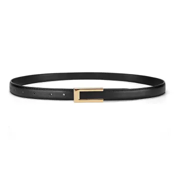 TUCANO Split Cow Leather With Overlay Film, Leather Belts Women's 2.5cm