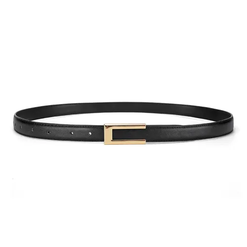 TUCANO Split Cow Leather With Overlay Film, Leather Belts Women's 2.5cm