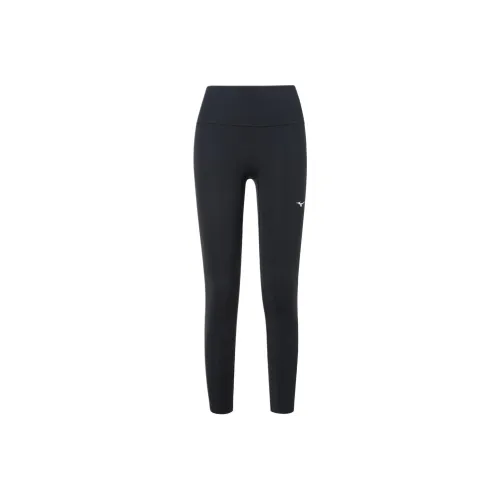 Mizuno TIGHTS Knitted Sweatpants Women's Black