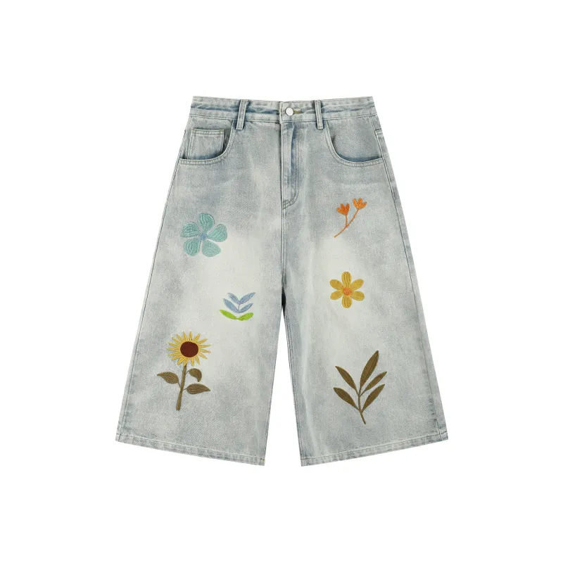 LEMANISM Denim Shorts Women's-6