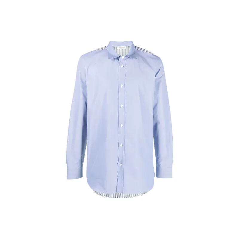 Alexander McQueen Shirts Men Blue-0