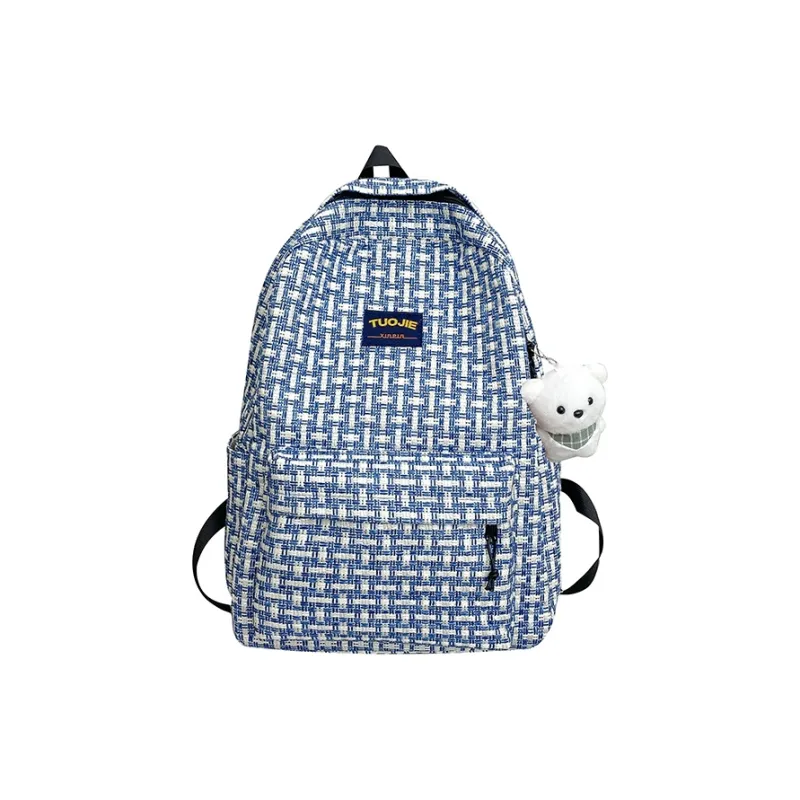 WICKBUEN PU Backpack Women's Multicolor-12
