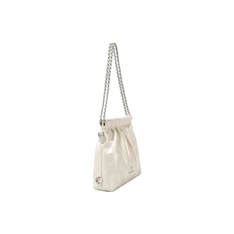 Disney Classic PU Backpack Regular Women's White Gold/Black Gold-3