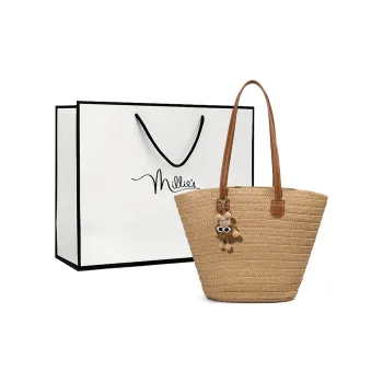 MILLIE'S Fabric Portable Underarm Shoulder Bag Regular Women's Khaki