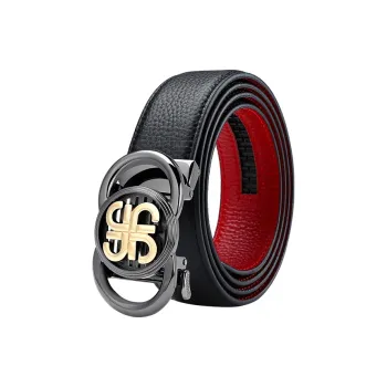MILLIE'S Top Grain Cow Leather Belts Men's Width 3.5cm