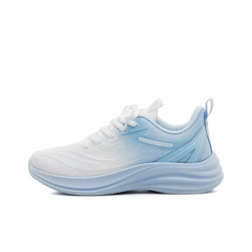 HUANQIU Running Shoes Women's Low Top White