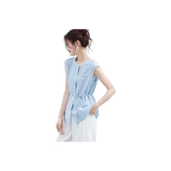 Mo Han Yi Mei Shirts Women's Glacier Blue
