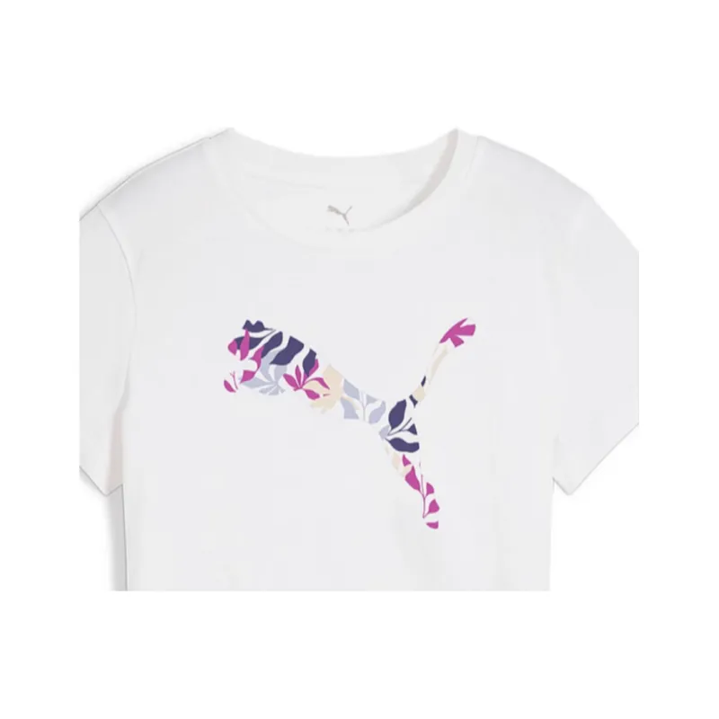 PUMA T Shirts Women's White-2