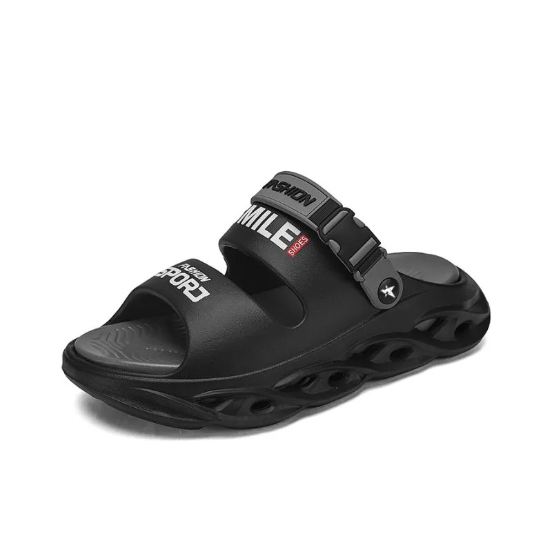 Bookish Star Slip Resistant Odor Resistant Abrasion Resistant Slide Slippers Men's-15