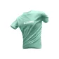 [Ice Silk Cooling]Aqua Green (White Facial Design Center Logo)