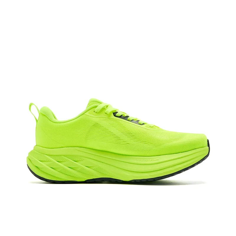 QIAODAN Cushioning, Slip Resistant, And Abrasion Resistant Low Top Casual Running Shoes Men's Yellow Black-1