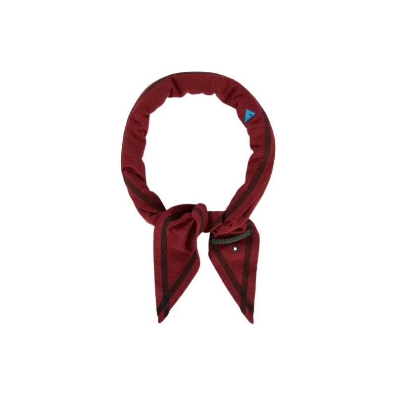 KLATTERMUSEN Tencel, Recycled Polyester Silk Scarves Unisex Red-1