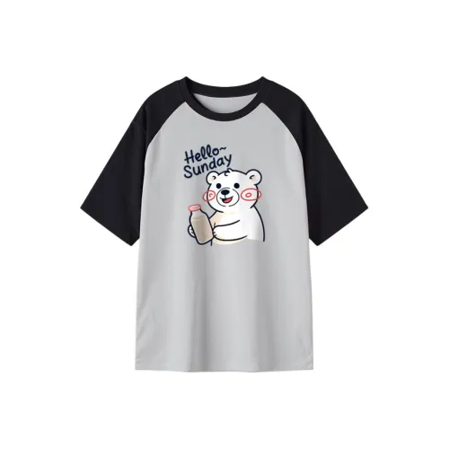 FAIRWHALE Raglan Sleeve T Shirt Women's