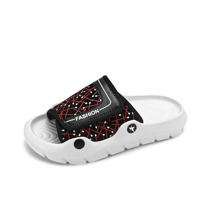 Bookish Star Slip Resistant Abrasion Resistant Massage Slide Slippers Unisex-4