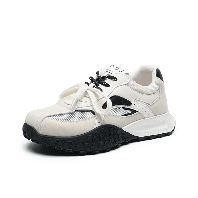 JOSINY Low Top Casual Shoes Women's Apricot Black-1