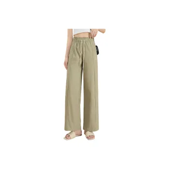 TOUCH Casual Pants Women's Green Khaki