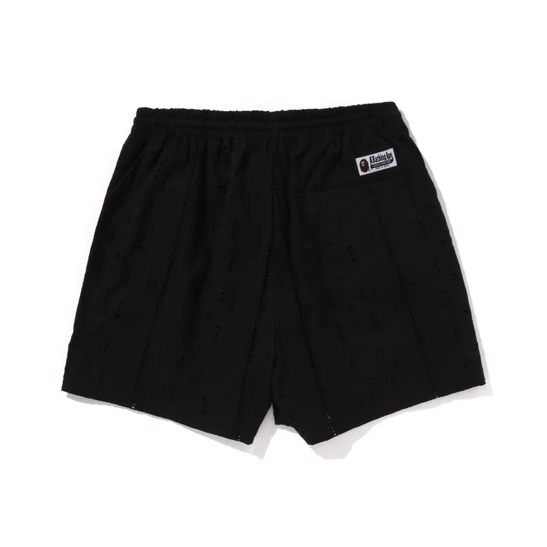 Bape Embroidery Relaxed Fit Shorts-1