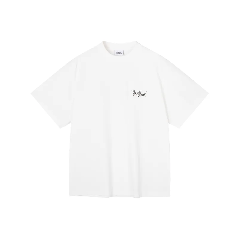 SANBAI STUDIO T Shirts Unisex White-0