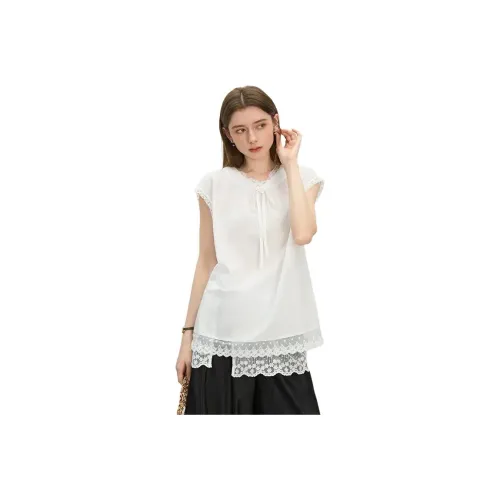 FANSILANEN Shirts Women's Morning Mist White