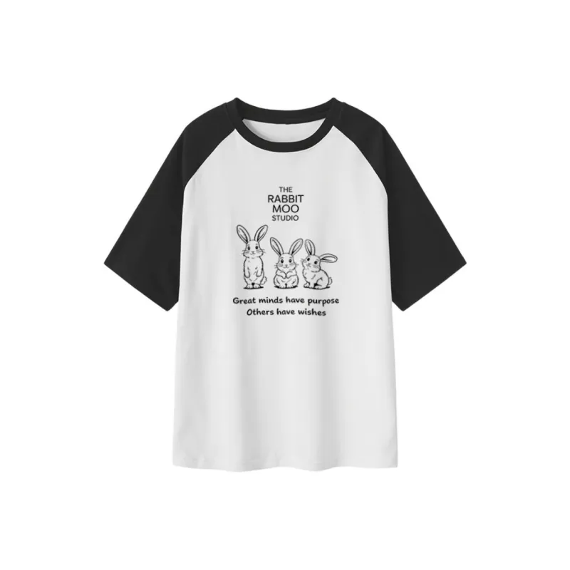 FAIRWHALE Raglan Sleeve T Shirt Women's-4