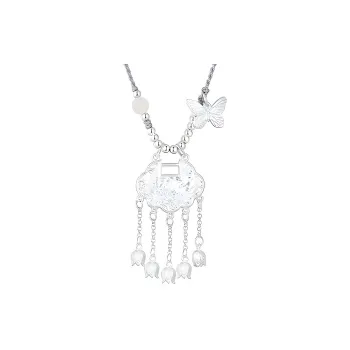 Bear Silversmith 999 Fine Silver Sterling Silver Necklace Women's