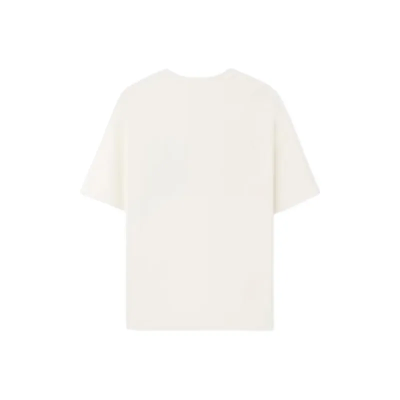 Skechers T Shirt Unisex Marshmallow White 0074-1