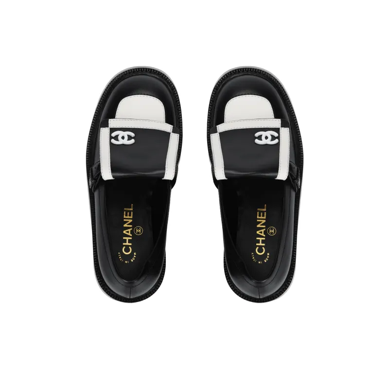 CHANEL Loafers Women's Black-2